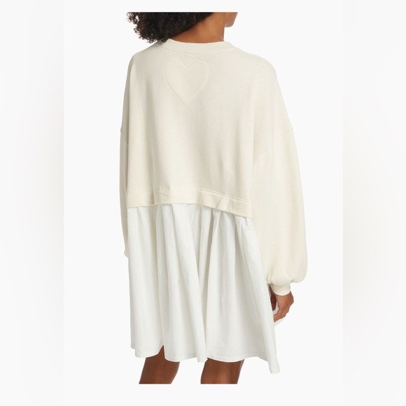 NEW Free People Eleanor Oversized Sweatshirt Tunic Dress - Picture 12 of 15